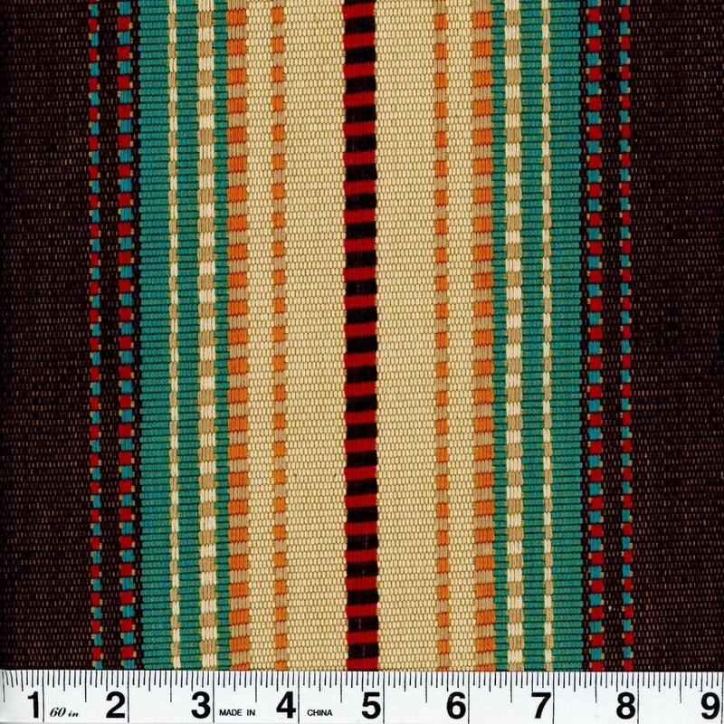 Appalachian Terracotta Roth & Tompkins Fabric