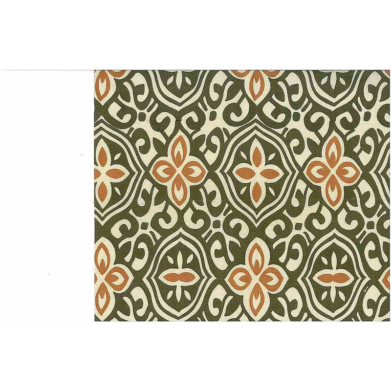 Alhambra Handprint Mocha Laura Kiran Fabric