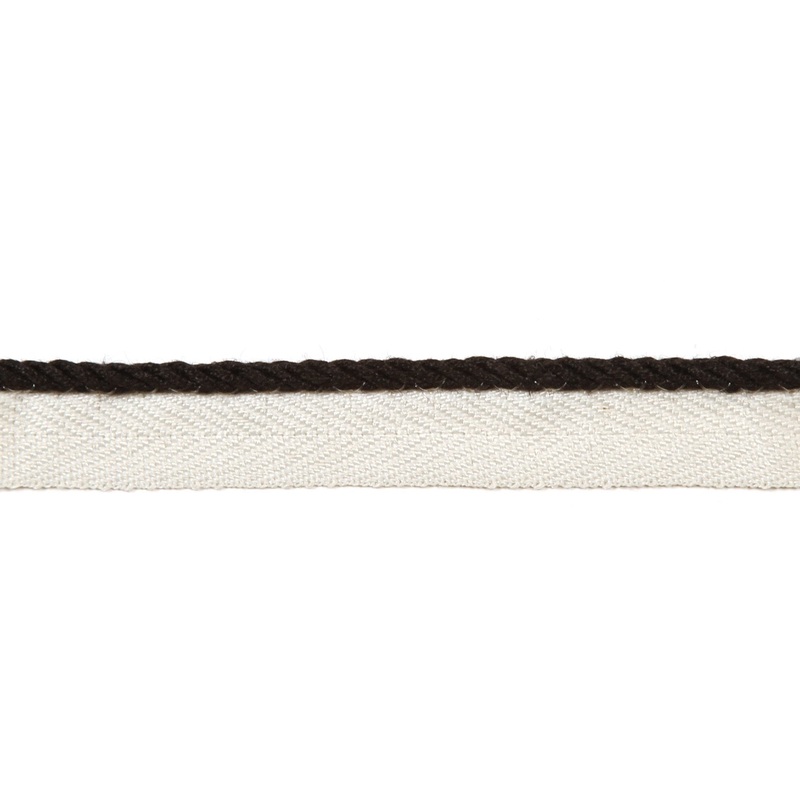 Le Lin 1/8" Micro Cord Black Europatex Trim