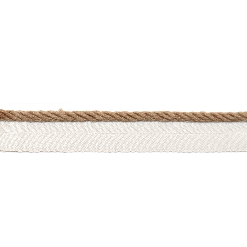 Le Lin 1/8" Micro Cord Mocha Europatex Trim