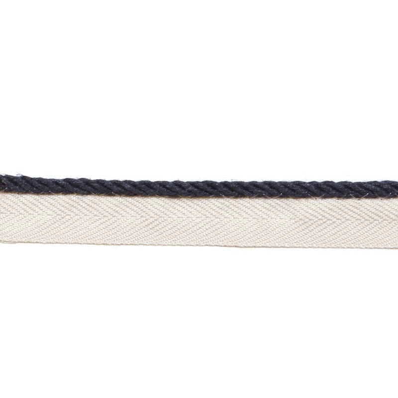 Le Lin 1/8" Micro Cord Navy Europatex Trim