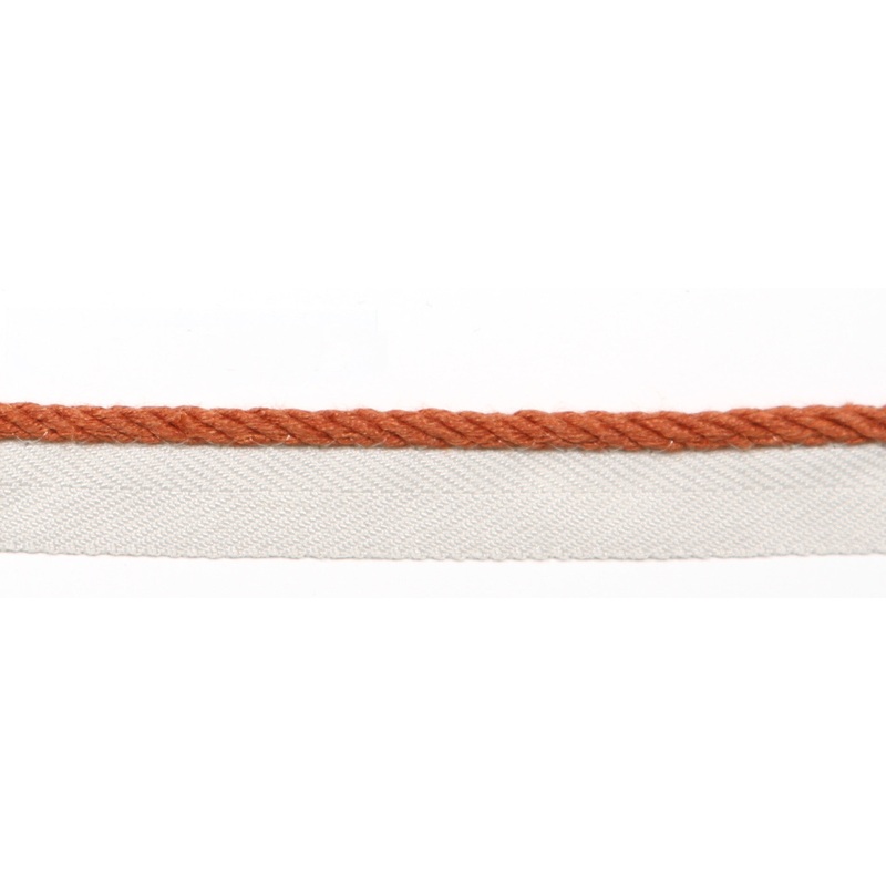 Le Lin 1/8" Micro Cord Rust Europatex Trim