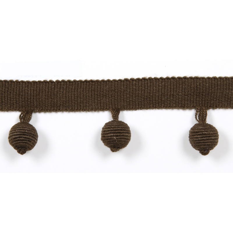 Le Lin Beaded Fringe Brown Europatex Trim
