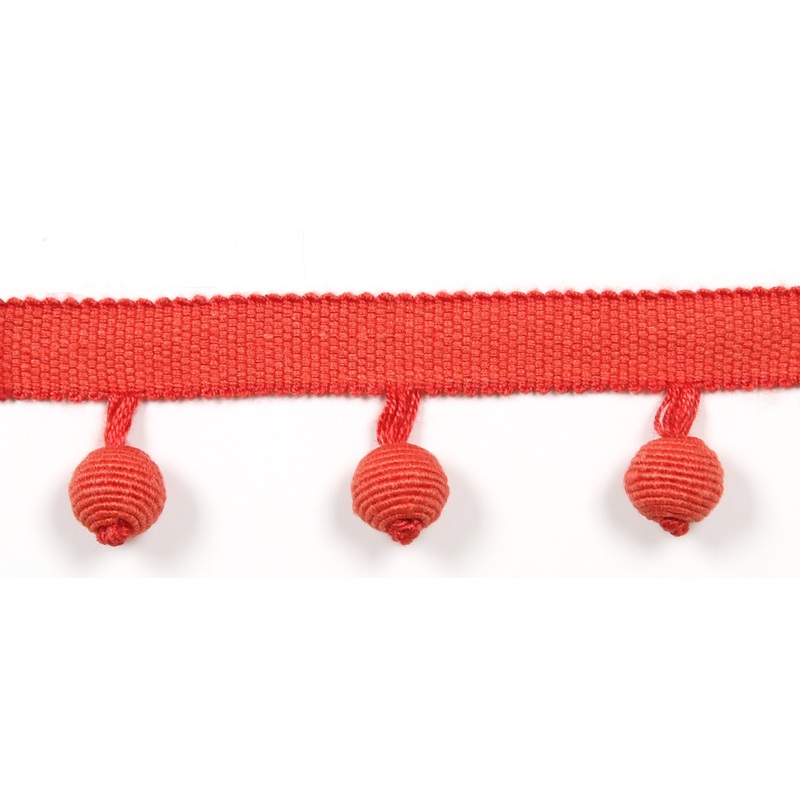 Le Lin Beaded Fringe Dark Coral Europatex Trim
