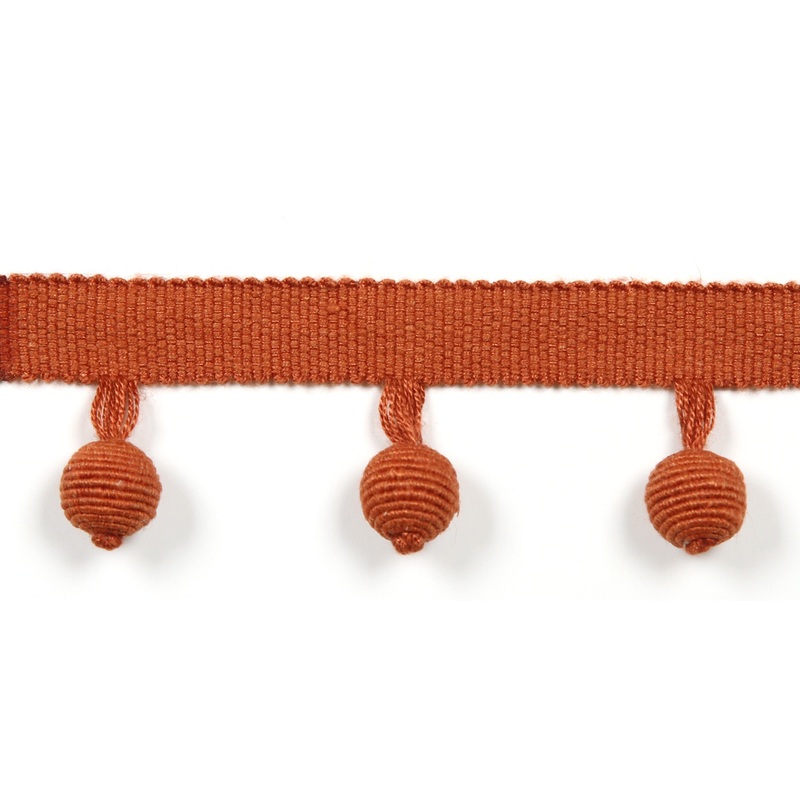 Le Lin Beaded Fringe Rust Europatex Trim