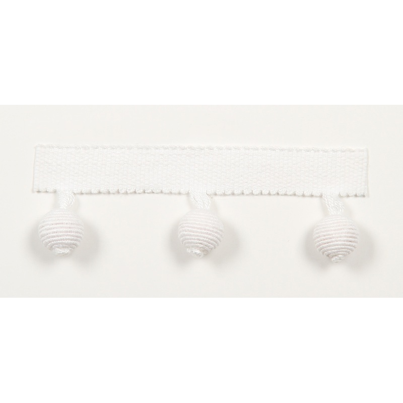 Le Lin Beaded Fringe White Europatex Trim