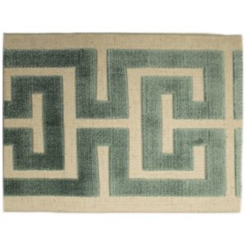 Skyrise Teal 7 inch Europatex Tape Trim