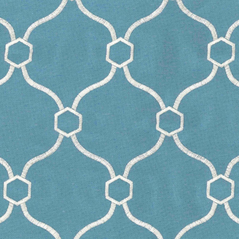 Vera Turquoise Regal Fabric