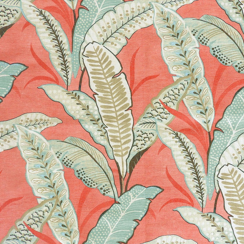 Amelia Coral Regal Fabric