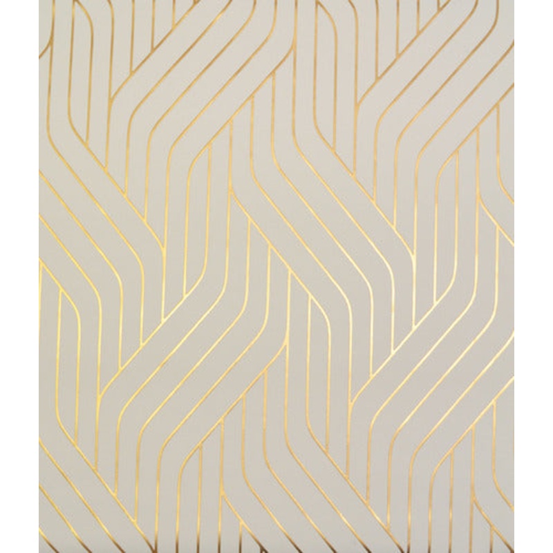 NW3517 Ebb And Flow Almond/Gold Wallpaper