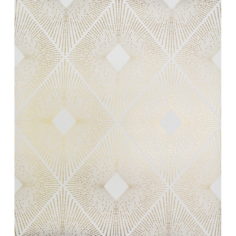 NW3592 Harlowe White/Gold Wallpaper