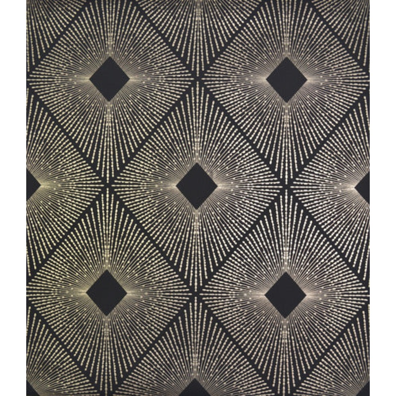NW3593 Harlowe Black/Gold Wallpaper