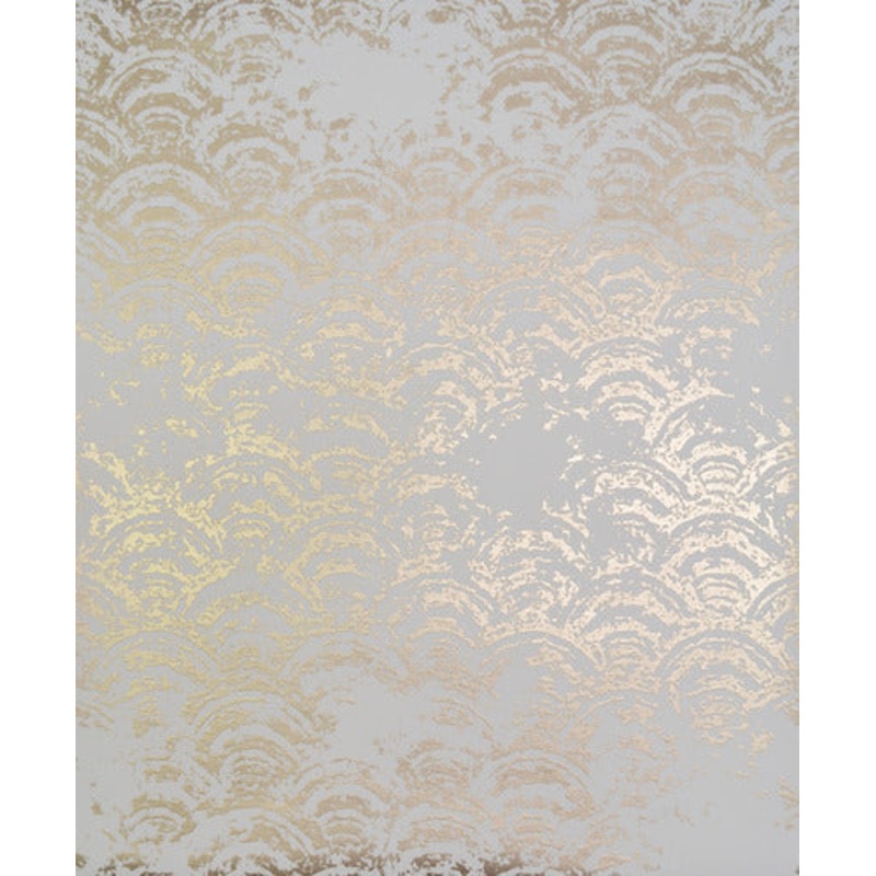 NW3598 Eclipse White/Gold Wallpaper