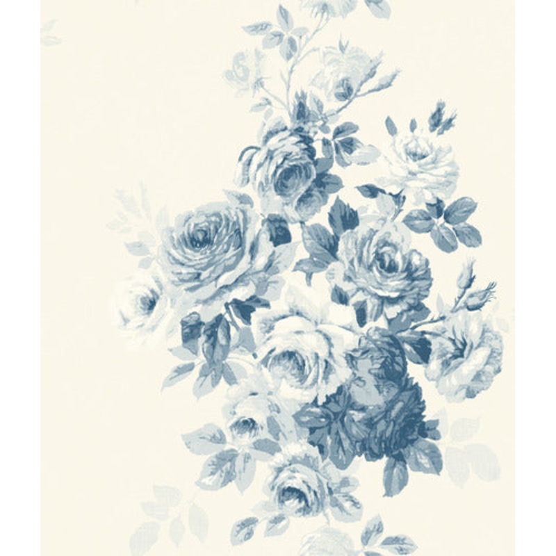 Tea Rose Blue Magnolia Home Vol. II Wallpaper