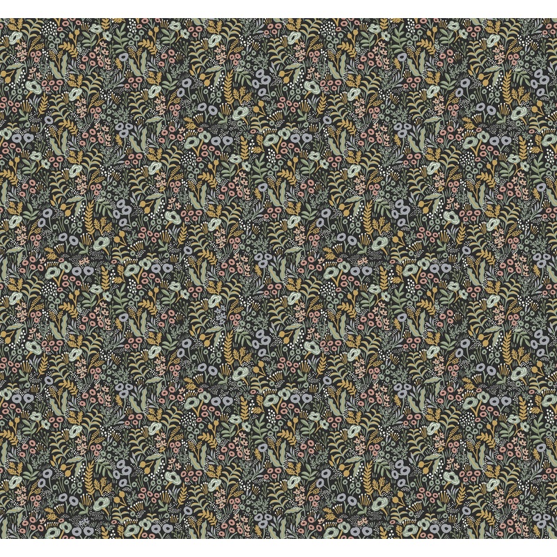 RI5124 Black Tapestry Wallpaper