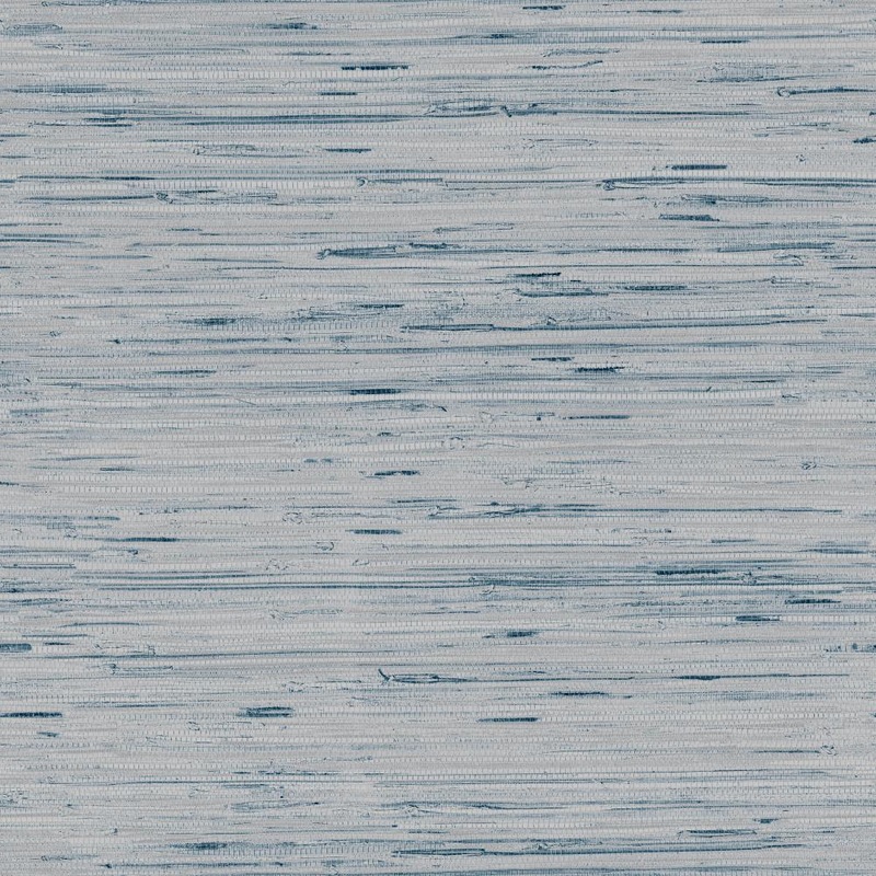 Y6201603 Blues Lustrous Grasscloth Wallpaper