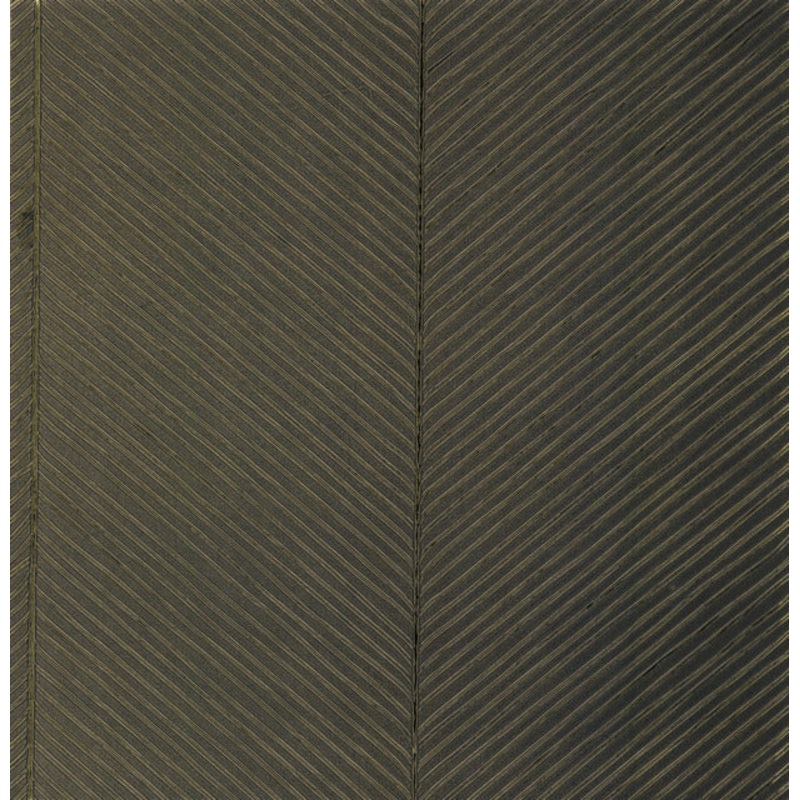 TC2696 Black Gold Palm Chevron Wallpaper