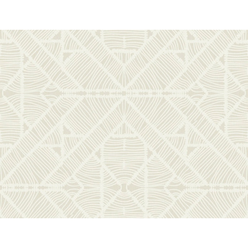 TC2702 Beige Diamond Macrame Wallpaper