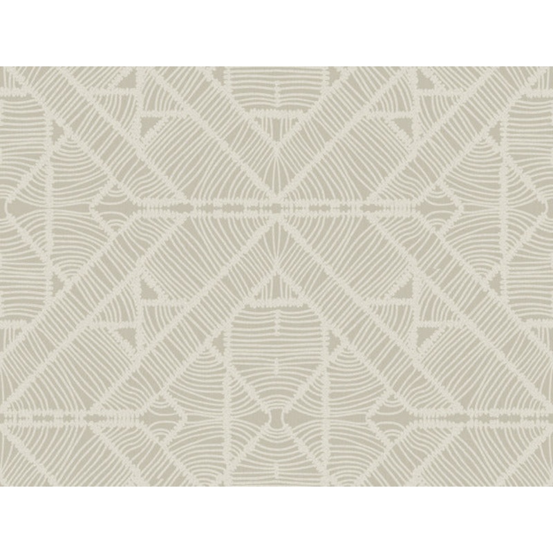 TC2703 Taupe Diamond Macrame Wallpaper