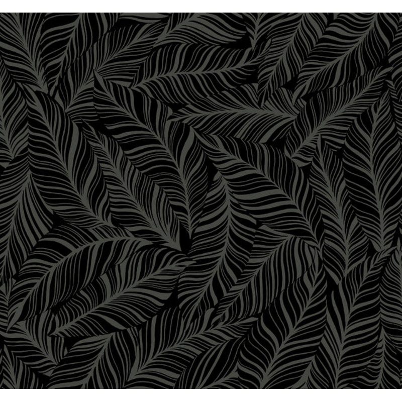 TC2712 Black Rainforest Canopy Wallpaper