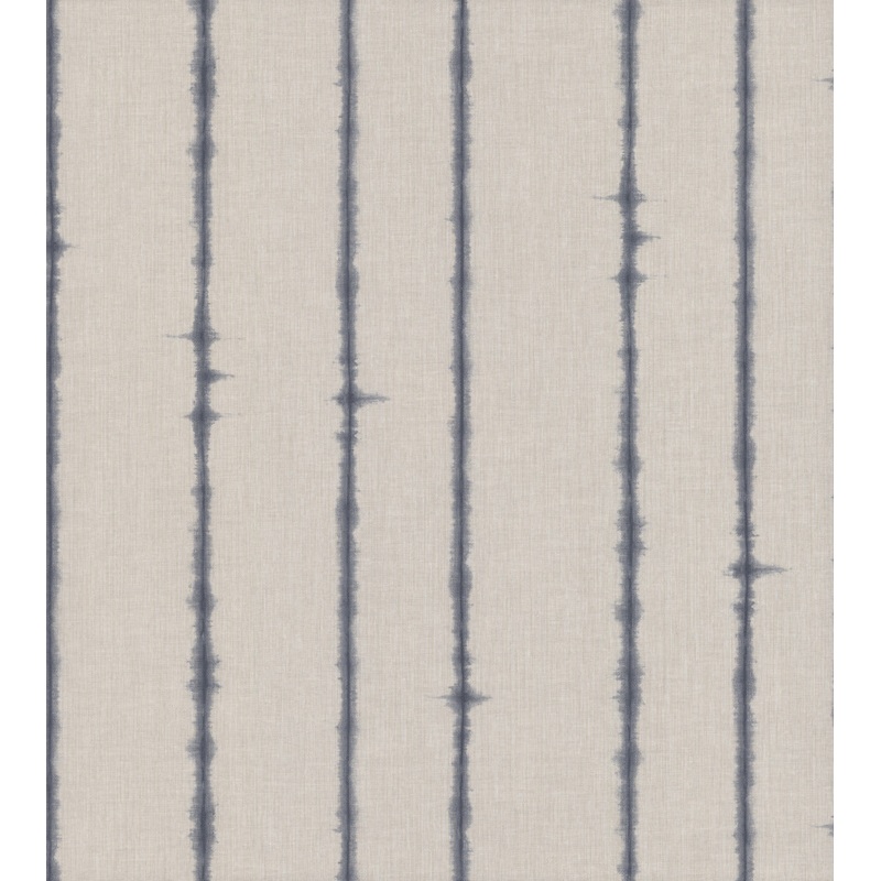 TD1001 Blues Batik Stripe Wallpaper