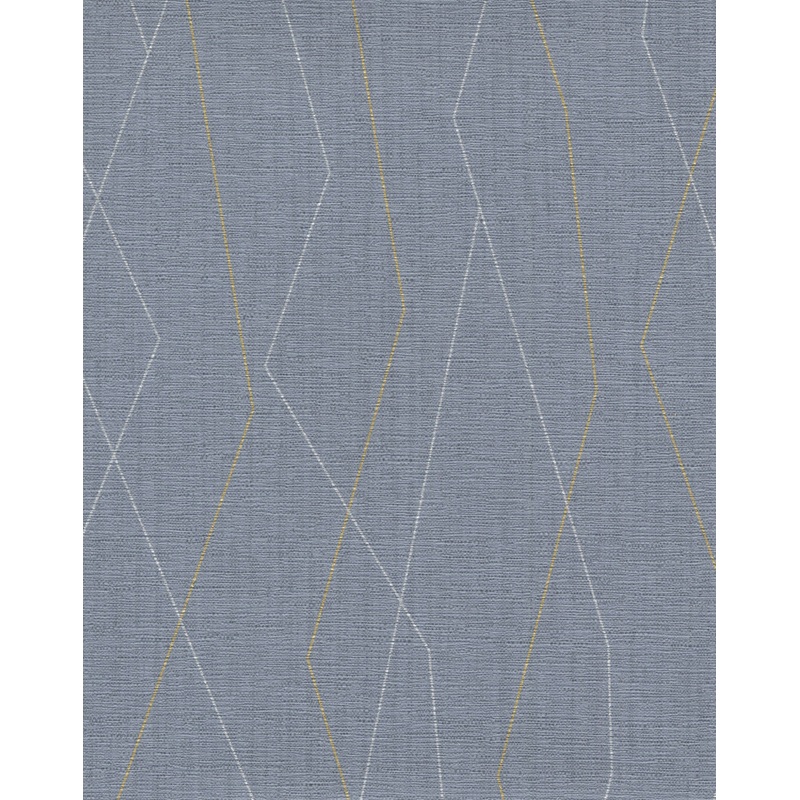 TD1020 Blues Diamond Fracture Wallpaper