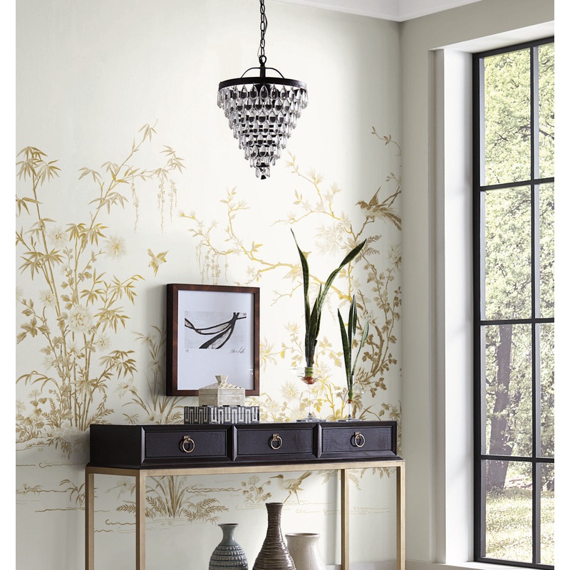 KT2262M White Flowering Vine Chino Wallpaper Mural