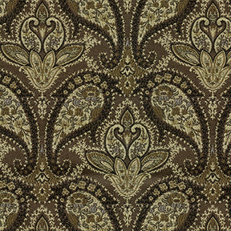 Antoinette 87 Polished Walnut Fabric