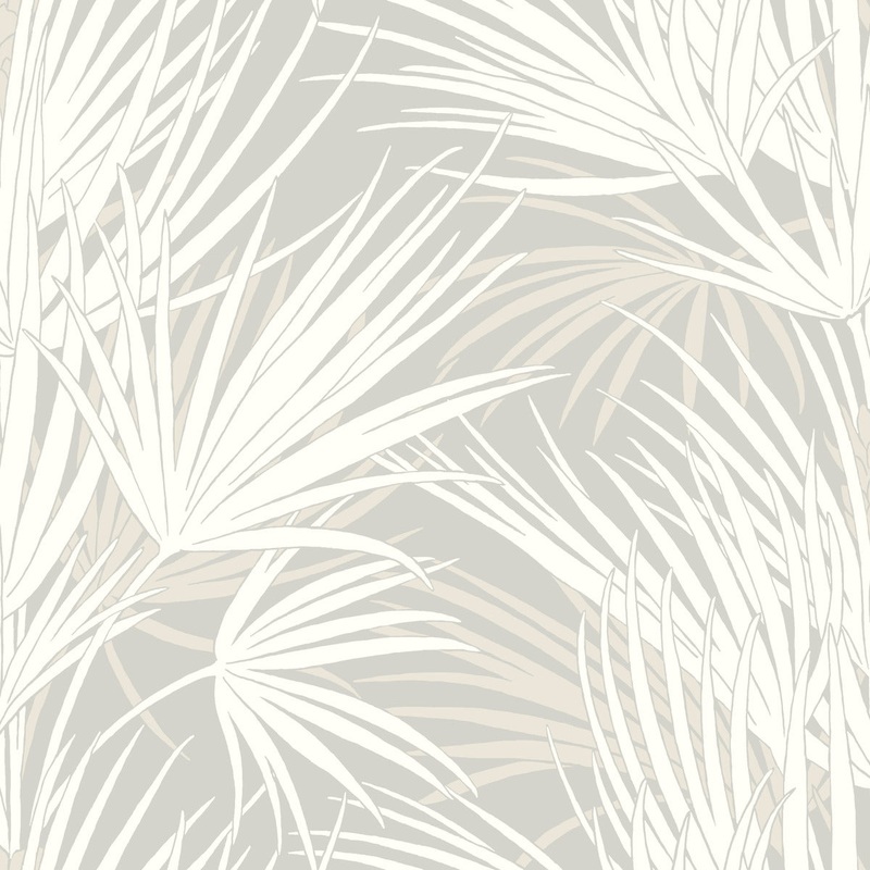 SS2541 Gray Palmetto Wallpaper