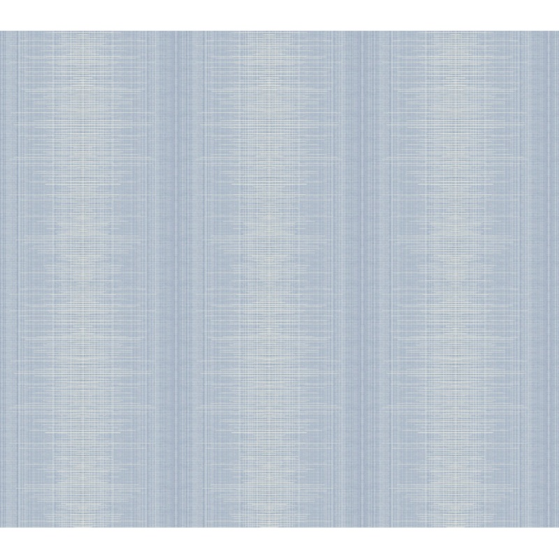 TL1960 Blue Silk Weave Stripe Wallpaper
