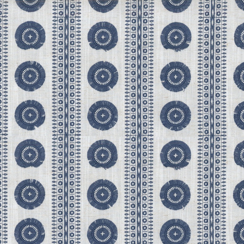 Adornment Embroidery 407372 Midnight PKL Studio Fabric