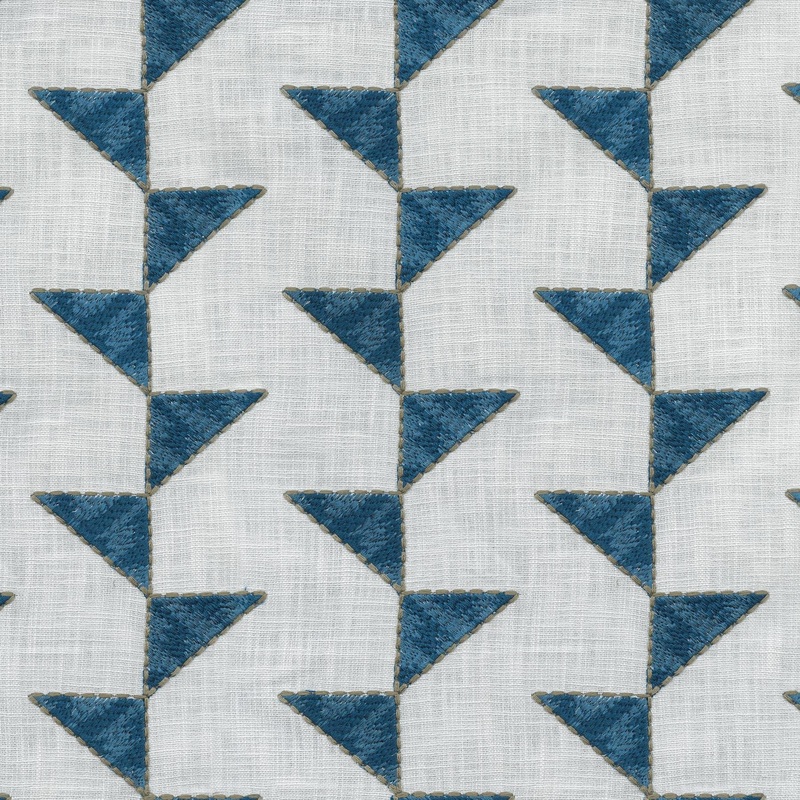 Align Emb 410501 Lapis PK Lifestyles Fabric