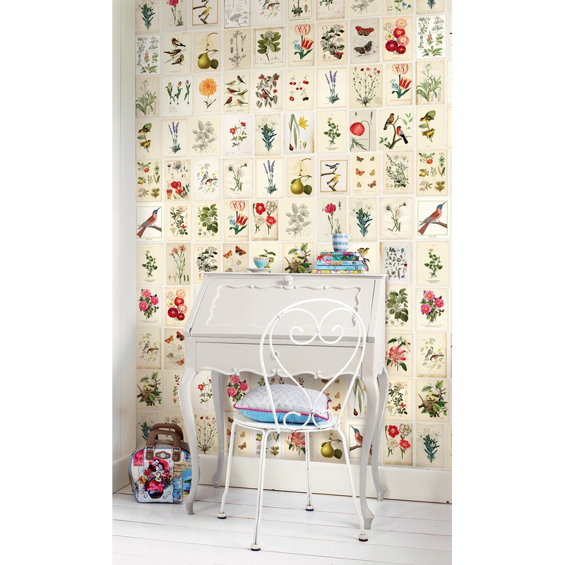 Botanical Paper Wallpaper Mural