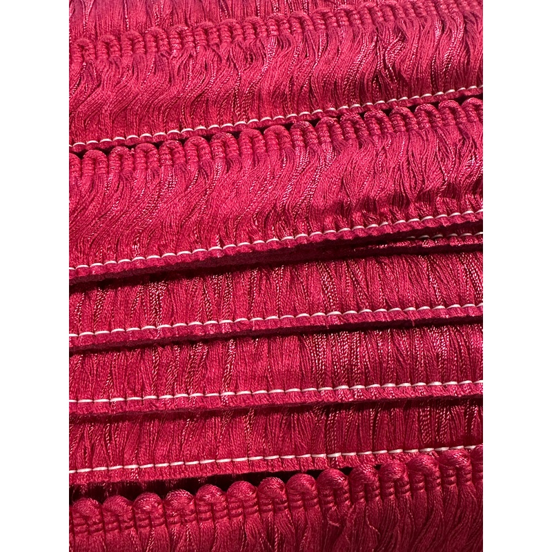 BF4018 42 Hot Fuchsia Pink 2 inch Belagio Brush Fringe