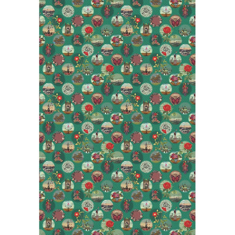 Green Remember Brighton Wallpaper Mural