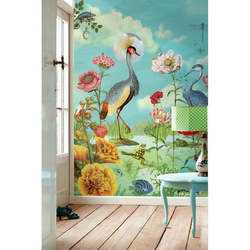Kiss the Frog Wallpaper Mural