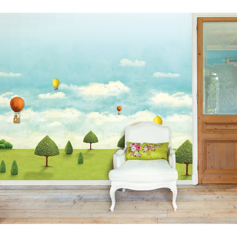 Large Royal Pipland Wallpaper Mural