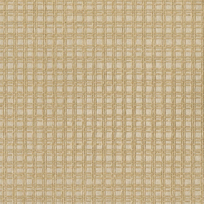 Tomek Beige Paper Weave Wallpaper