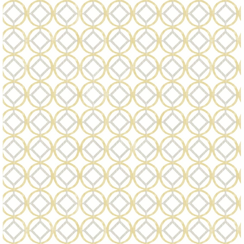 Star Bay Gold Geometric Wallpaper