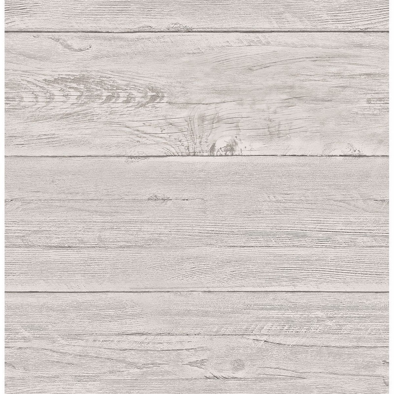 White Washed Boards Grey Shiplap Wallpaper