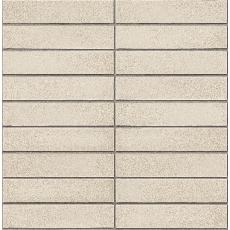 2540-24024 Midcentury Modern Bone Brick Wallpaper