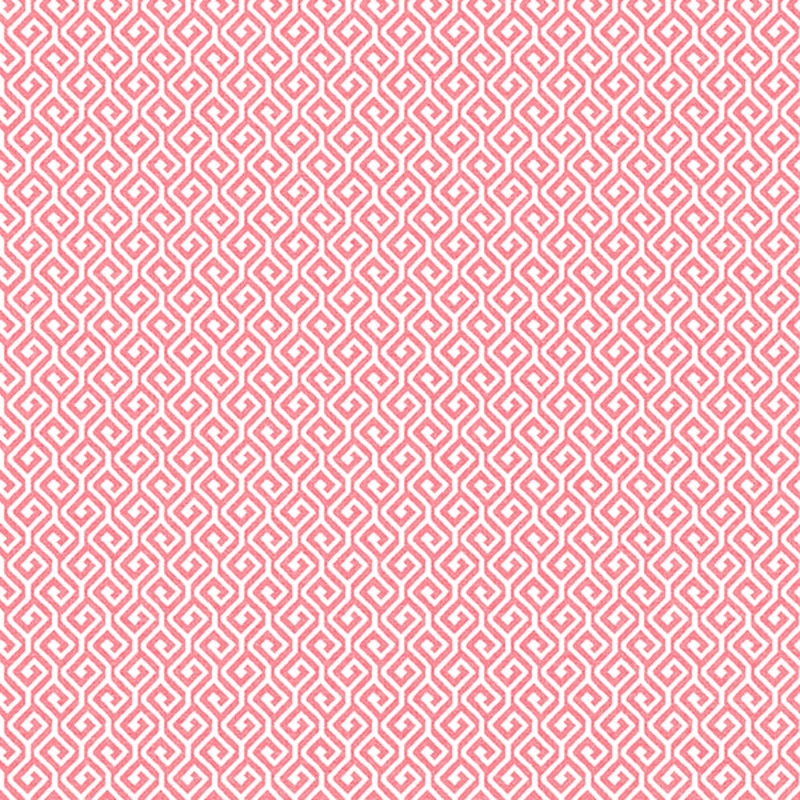 2744-24100 Sete Coral Greek Key Wallpaper