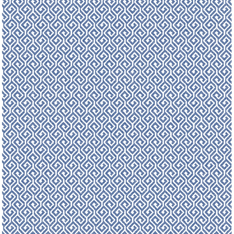 2744-24103 Sete Denim Greek Key Wallpaper