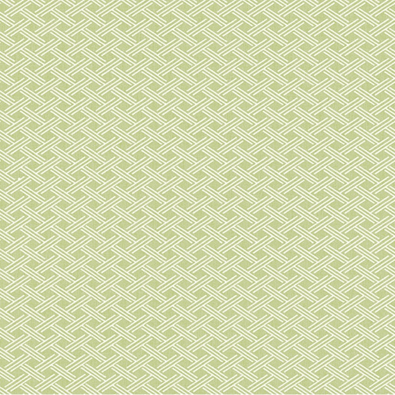 Sweetgrass Green Lattice Wallpaper