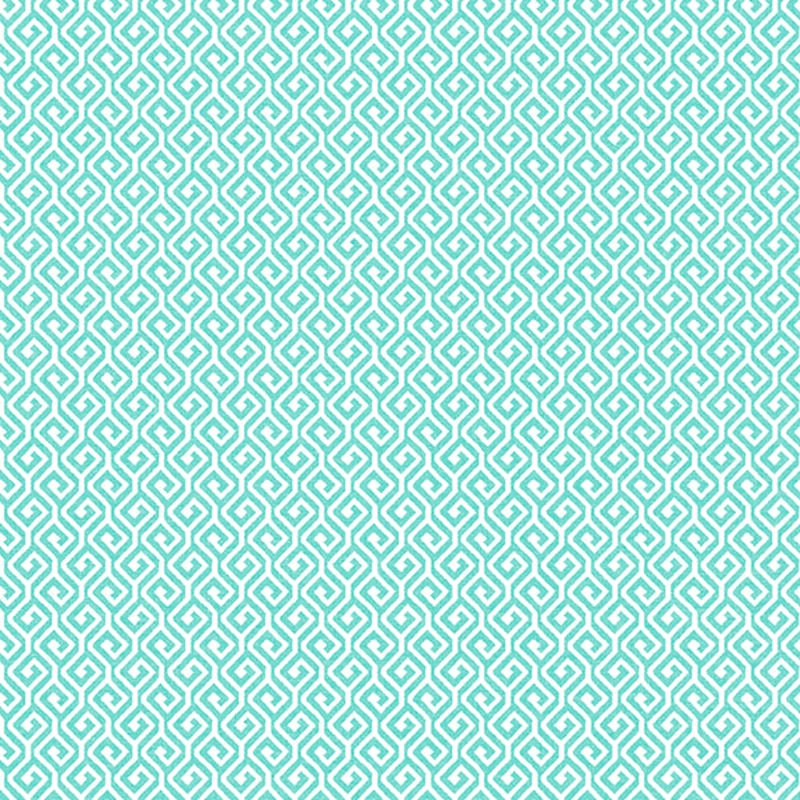 2744-24101 Sete Aqua Greek Key Wallpaper