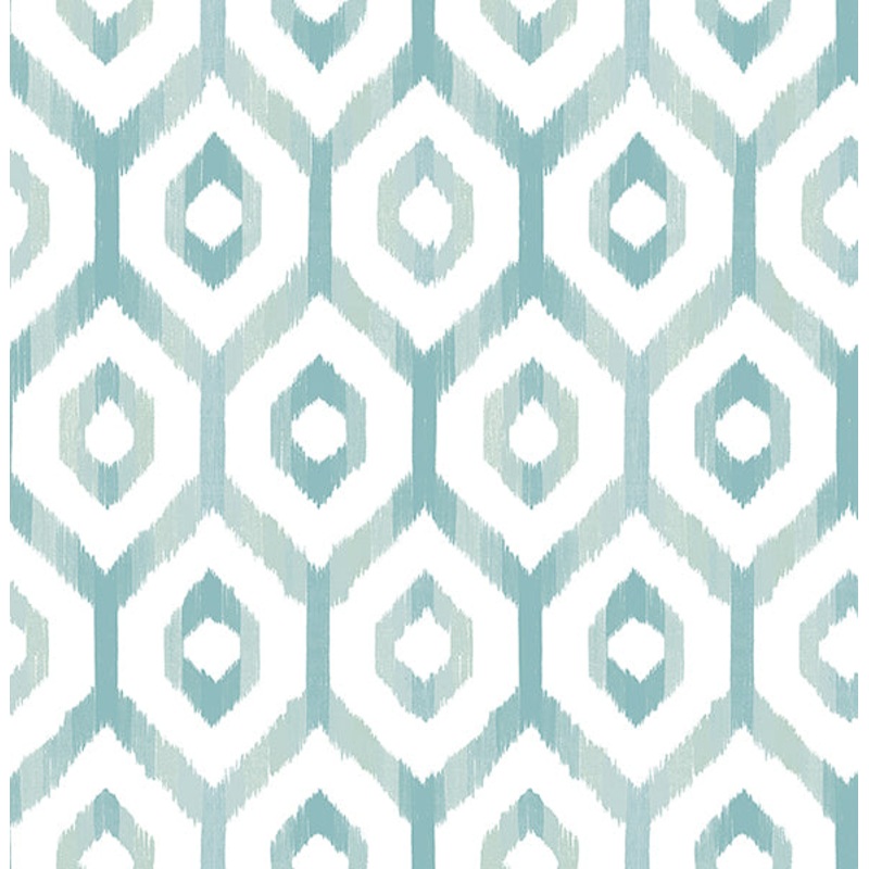 2744-24142 Lucia Teal Diamond Wallpaper