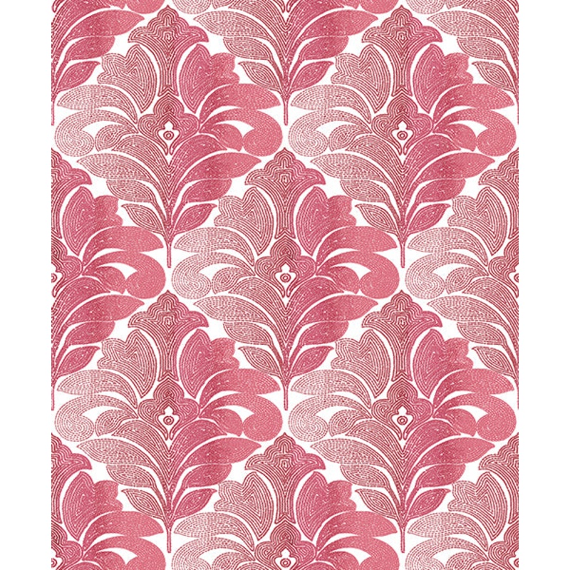 2744-24146 Balangan Red Damask Wallpaper