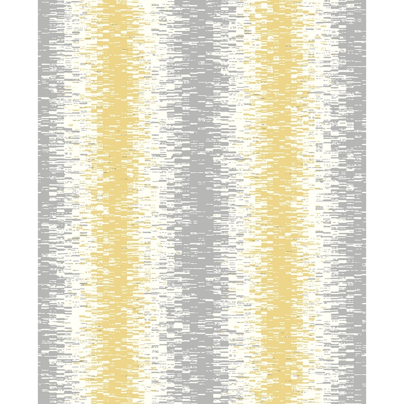 Quake Yellow Abstract Stripe Wallpaper