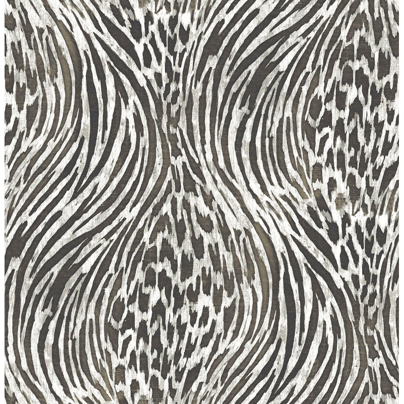2763-24204 Splendid Platinum Animal Print Wallpaper