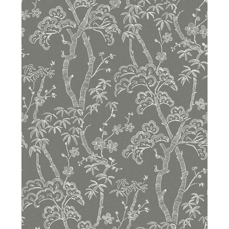 2764-24351 Bonsai Grey Tree Wallpaper